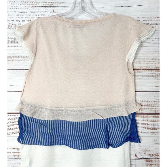 Society For Rational Dress Women's Layered Cap Sleeve Top Multi-Color Size XS - Picture 11 of 12